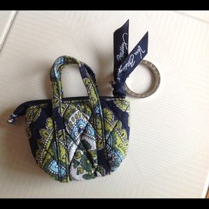 Vera Bradley Coin Purse and Key Chain